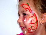 Moncrief Creative Filigree Face Painting